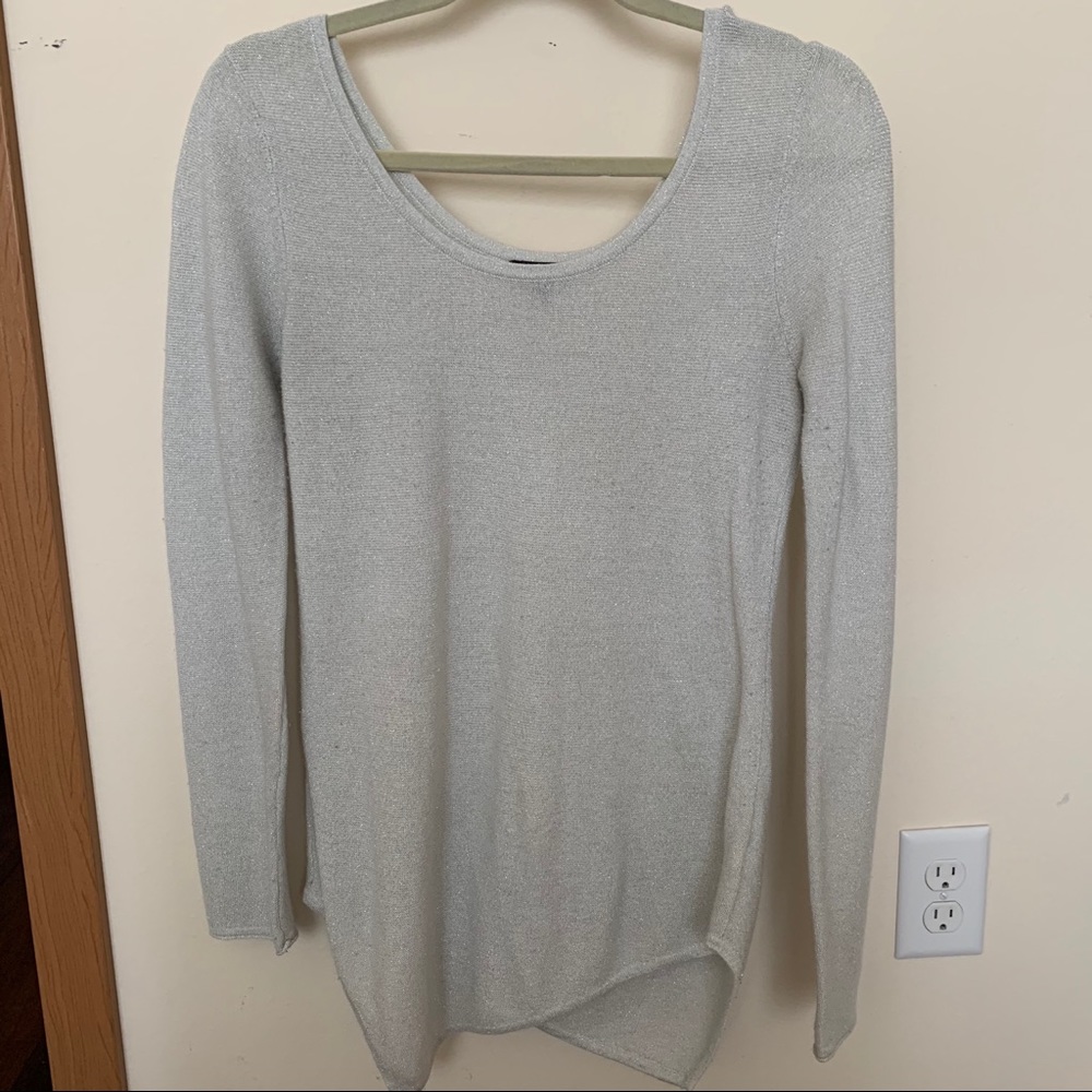 Express Sparkle Long Sleeved Blouse